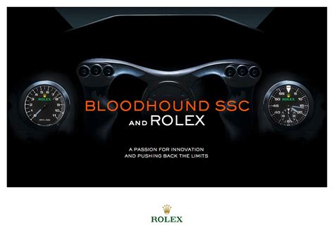 Welcome to RolexMagazine.com: BLOODHOUND SSC and ROLEX